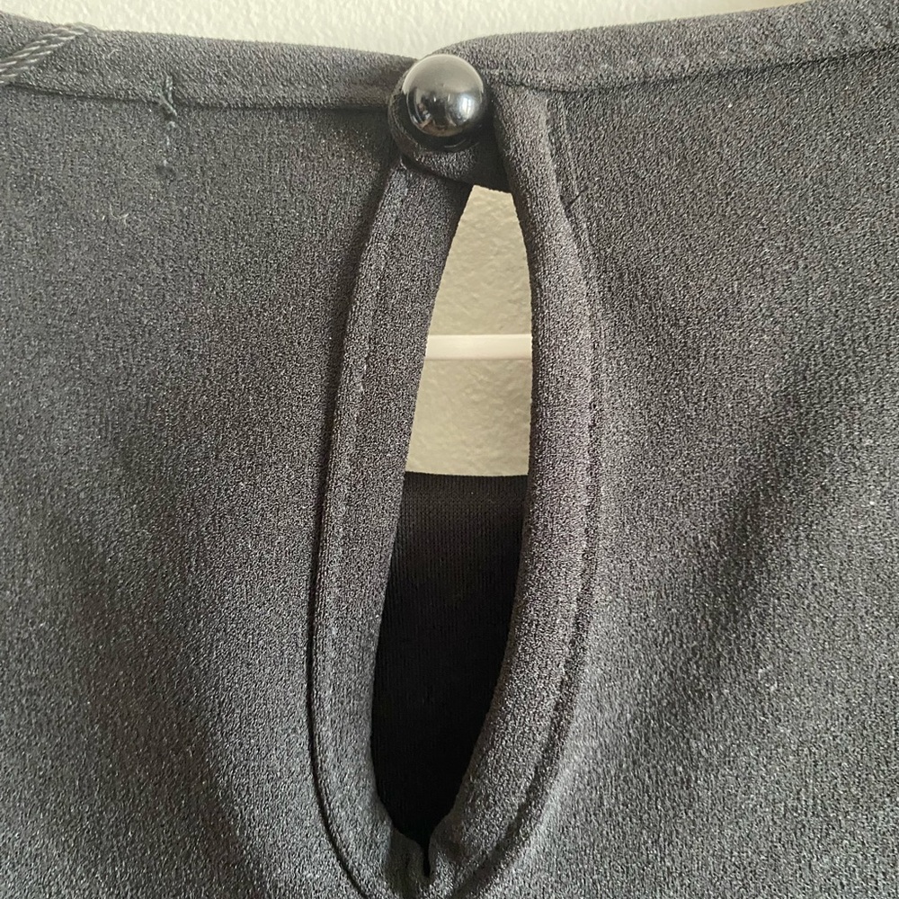 Black Crew Neck Unitard - Picture 11 of 15